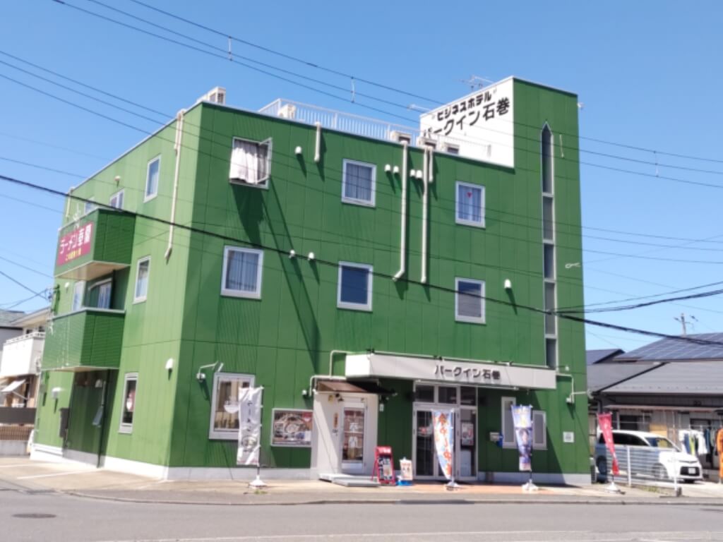 らーめん奉蘭 外観 石巻 らーめん パークイン石巻